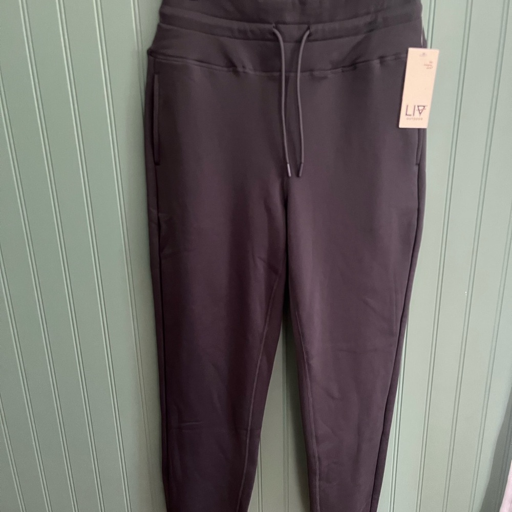 Liv Outdoor Women's Asphalt Gray Freerider Fleece Lined Jogger Small NWT